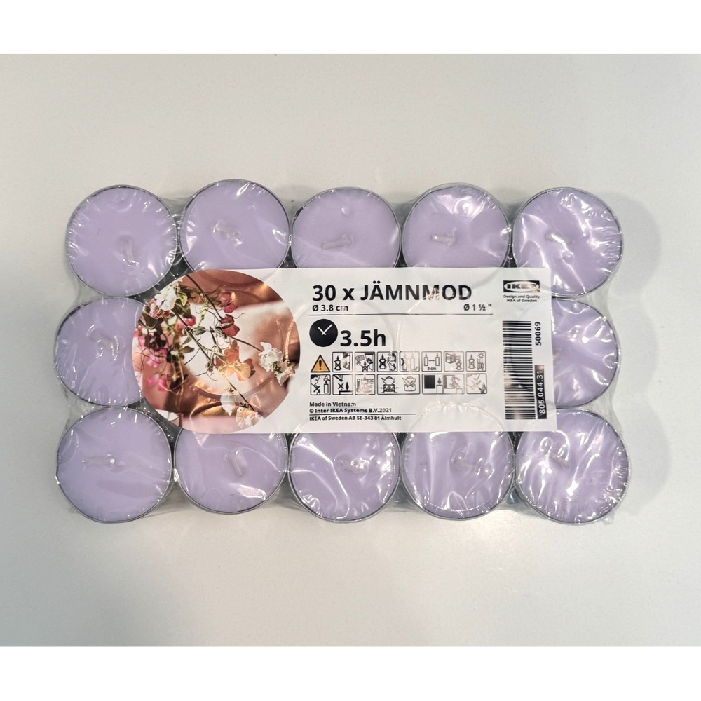 30 x IKEA Tea Light Candle Scented JAMNMOD